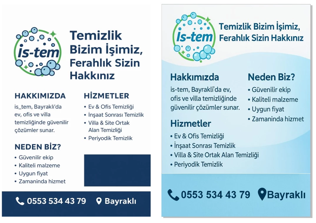 is_tem İzmir Temizlik